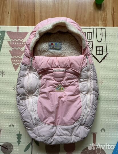 Конверт в коляску зимний на овчине