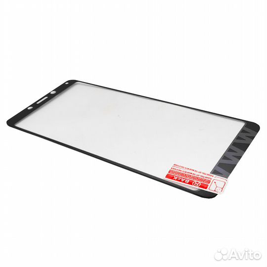 Стекло для Xiaomi Redmi 6/6A 2D (черный)