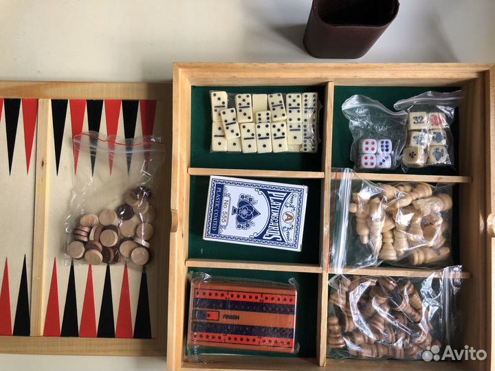 Набор для досуга:Настольные игры 7в1