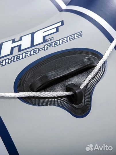 Надувная трехместная пвх лодка