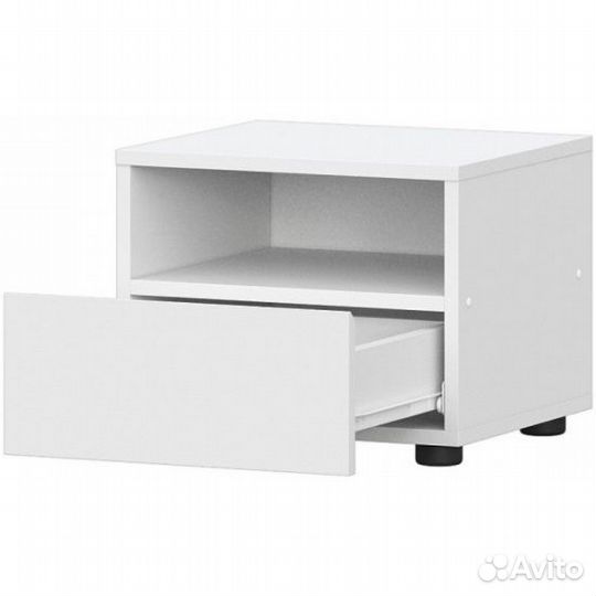 Тумба прикроватная белая