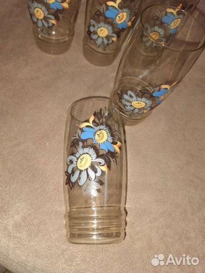 Стакан тонкое стекло СССР