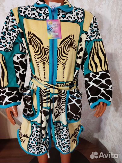 Халат для девочки 104 по 140