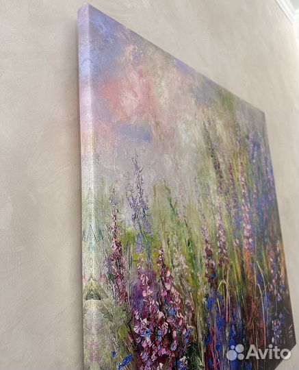 Картина печать на холсте Симфония лета 50-50см