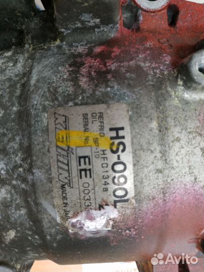 Компрессор кондиционера D15B Honda