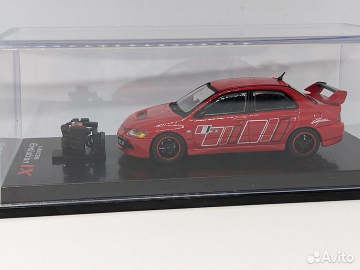 Масштабная модель Mitsubishi lanser 9 1:64