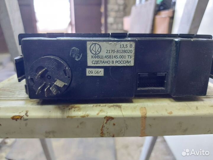 Блок управления отопителем ваз 2110 2112 евро