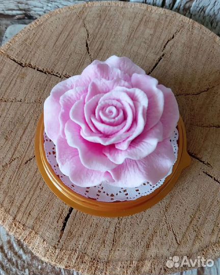 Мыло роза на 8 марта, день рождения