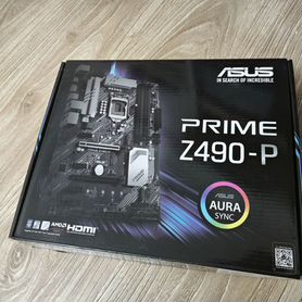 Материнская плата asus prime z490