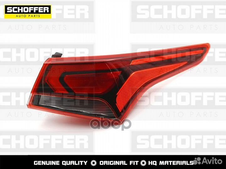 Фонарь задний правый Hyundai Solaris (II 2017