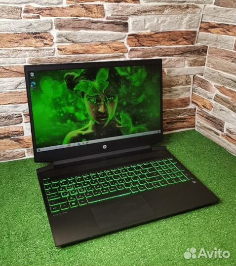 Игровой ноутбук Hp Pavilion Ryzen 5/GTX 1650/ssd
