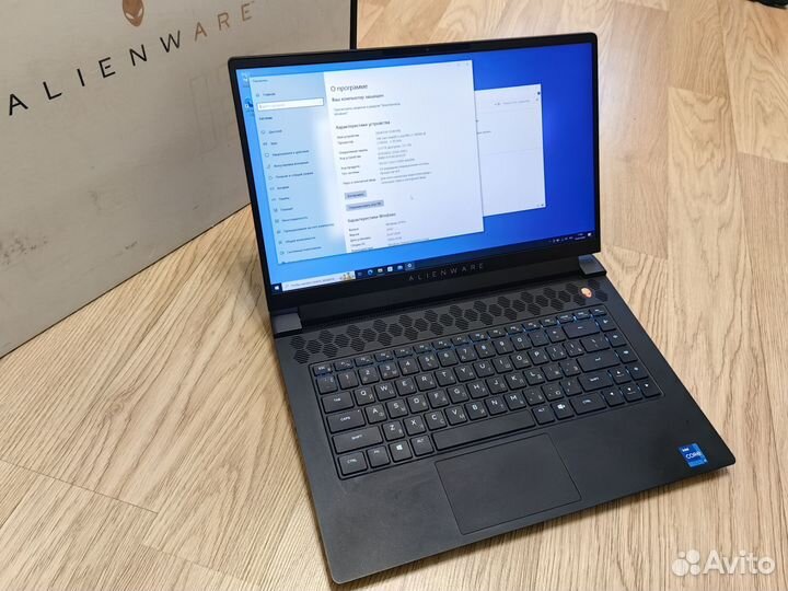 Ноутбук dell Alienware M15 R6