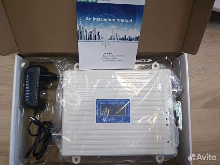 Усилитель GSM900/3G/4G 900/1800/2100 мгц, новый