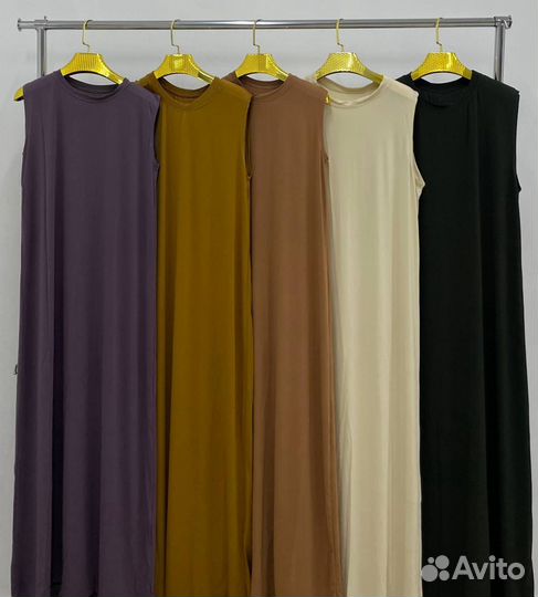 Базовое платье под абаю