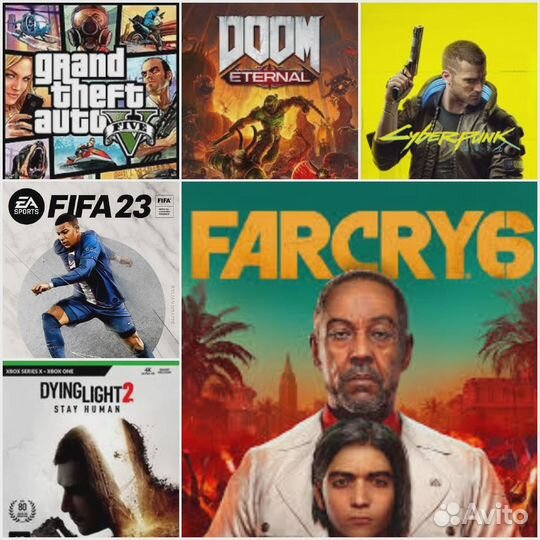 Игры на xbox one/series s, x(цифровая версия)