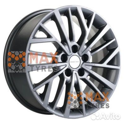 Khomen Wheels KHW1717 (Kodiaq/Tiguan) Gray 7/0 R17