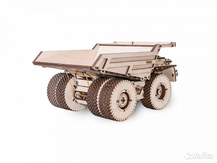 Сборная деревянная модель «Белаз 75600» (EWA)