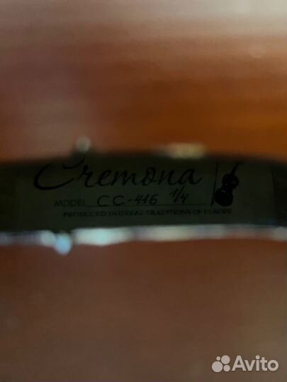 Виолончель Cremona CC 416 1/4
