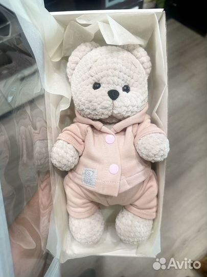 Плюшевый мишка ручной работы