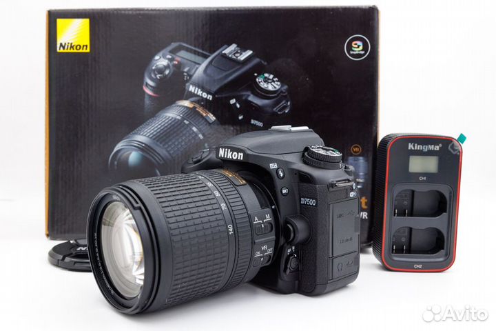 Nikon D7500 Kit AF-S 18-140 VR DX, как новый