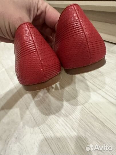 Балетки Zara оригинал р. 40,5 - 41 как новые