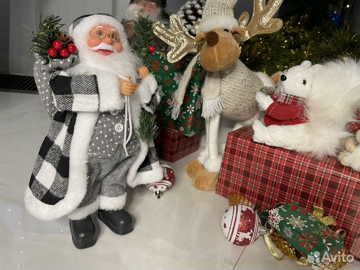 Дед мороз под елку Новый