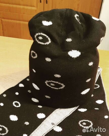 Набор шапка и шарф женский