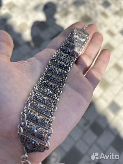 Серебряный браслет