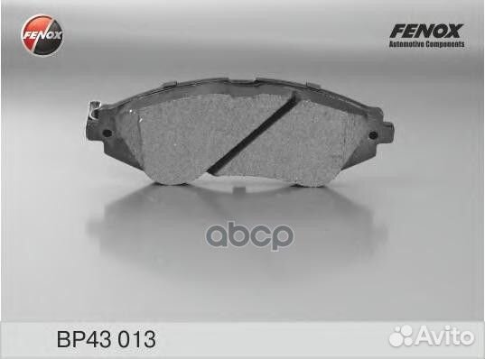 Колодки тормозные BP43013 fenox