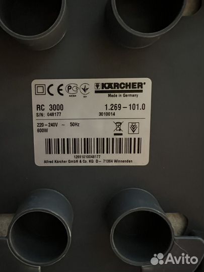 Робот пылесос karcher rc 3000