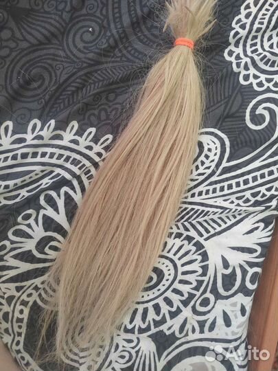 Волосы для наращивания 50 см бу