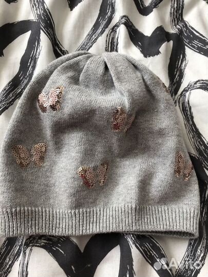 Шапка для девочки hm 4-6 лет