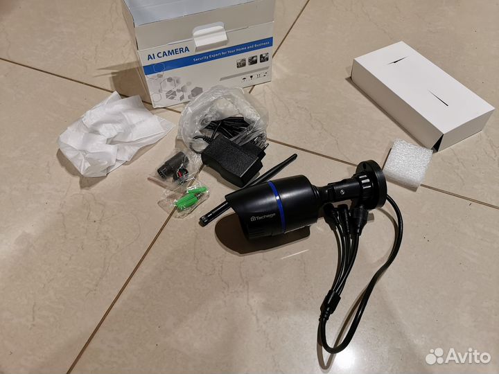 Беспроводная IP камера 1080 Wi-Fi с CD картой