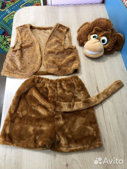 Новогодный костюм обезьяны 3-5 лет