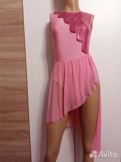 Платье для фигурного катания 122-128см