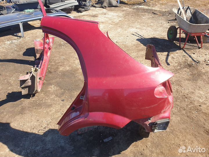 Крыло заднее левое Chevrolet Lacetti Лачетти хэтчб