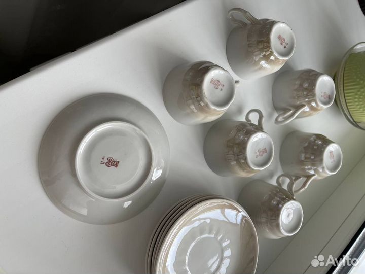 Кофейный сервиз 6 пар