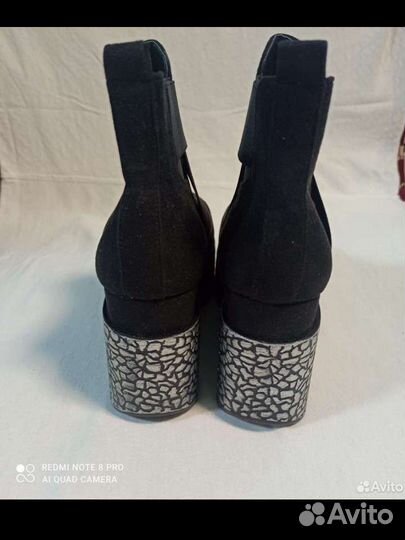Ботильоны демисезонные новые 37р