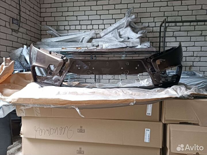 Бампер передний Лада Веста цвет коричневый