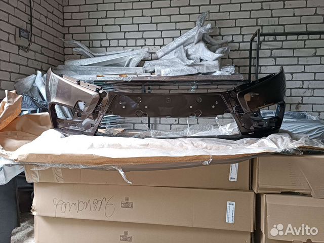 Бампер передний Лада Веста цвет коричневый