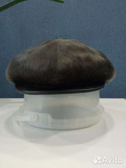 Меховая мужская кепка