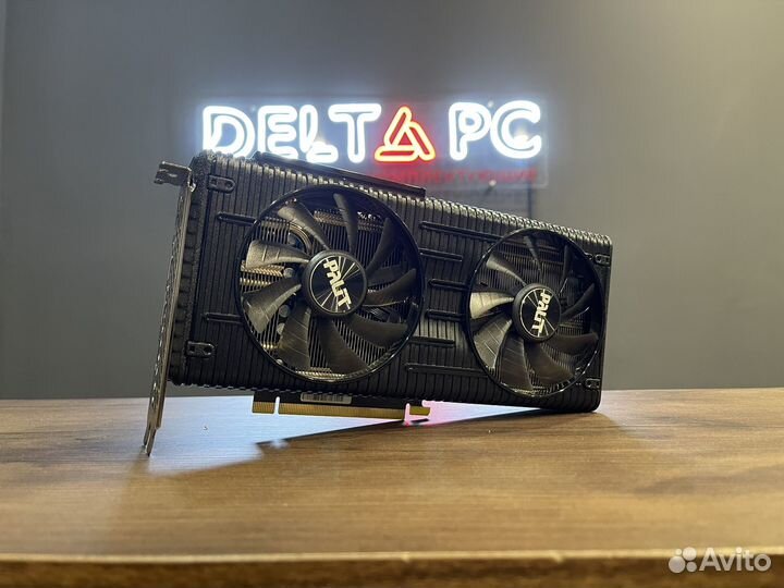 Видеокарта RTX 3060 Ti Palit Dual (Samsung) 8GB