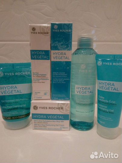 Крем для лица и очищающий гель от Yves Rocher