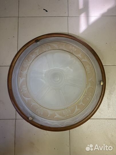 Люстра потолочная тарелка