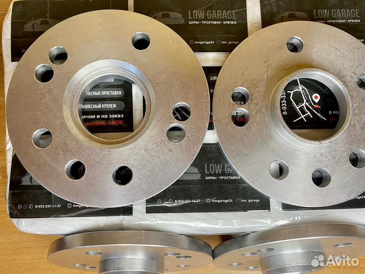 Проставки 4х100 и 5х100 10мм цо56.1 сквозные