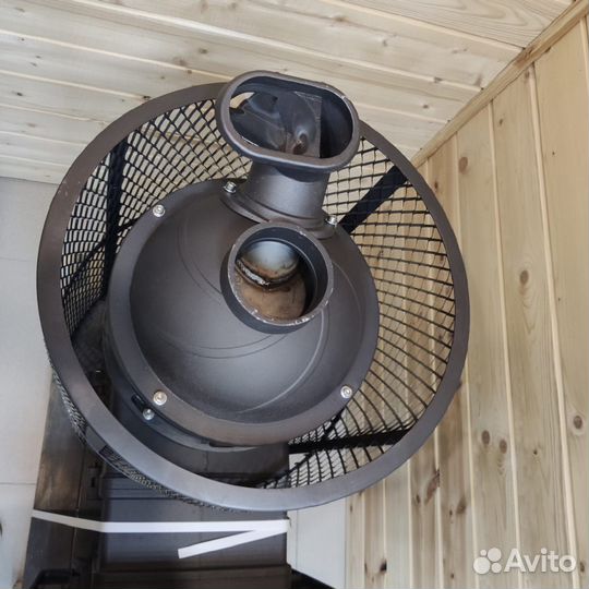 Печь банная «атмосфера XL», сетка из нерж. стали