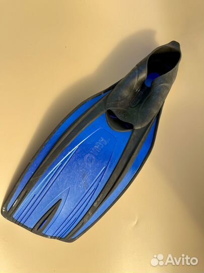 Ласты для плавания детские и очки