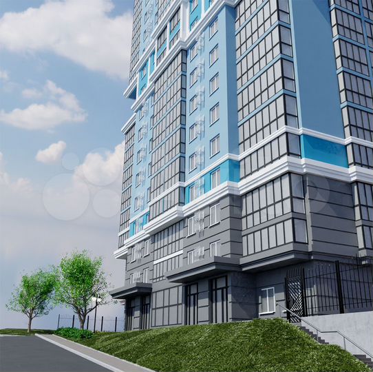 3-к. квартира, 96,4 м², 10/22 эт.