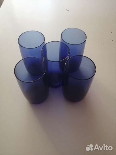 Графин и 8 стаканов. Хрусталь