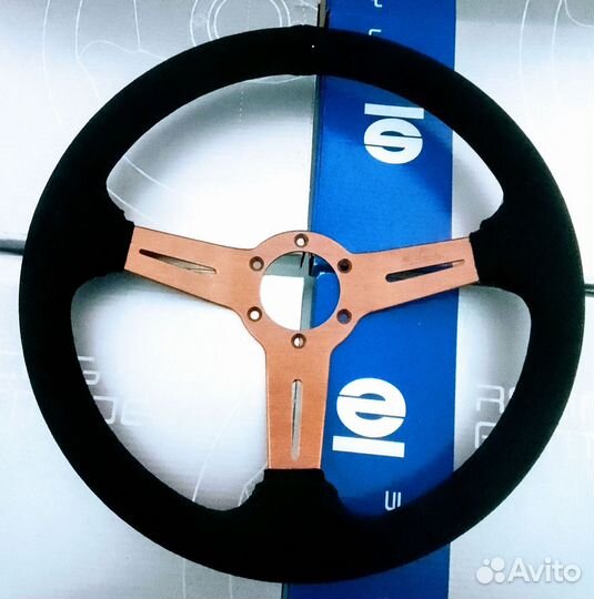 Руль для дрифта нарди замша